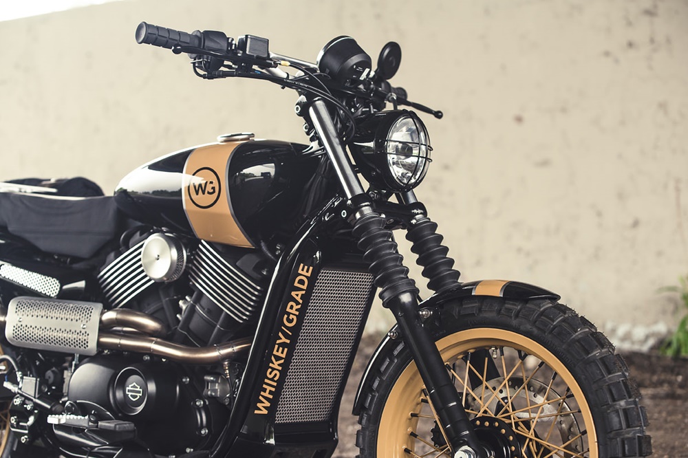 Analog Motorcycles: Кастом Harley-Davidson Street 750