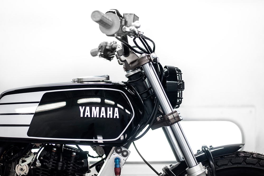 Wolf Moto:  Yamaha TW200