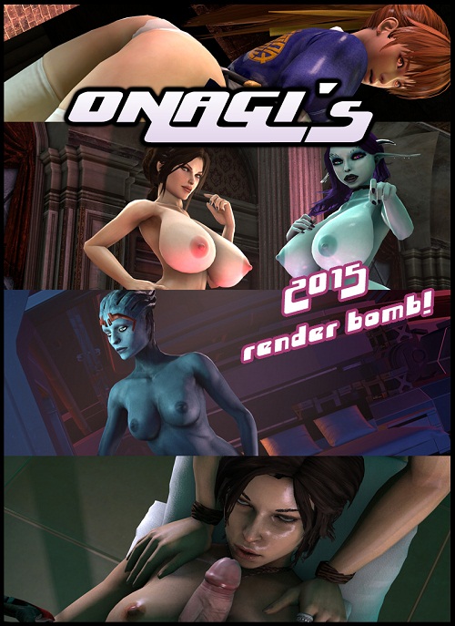 ONAGI (ONAGIART) [2014-2016 ., 3DCG, Straight, Anal, Blowjob, Titsjob, Big Tits, Big Ass, Group, Triple Penetration, Fantasy, WEB-DL, 720p] [eng]