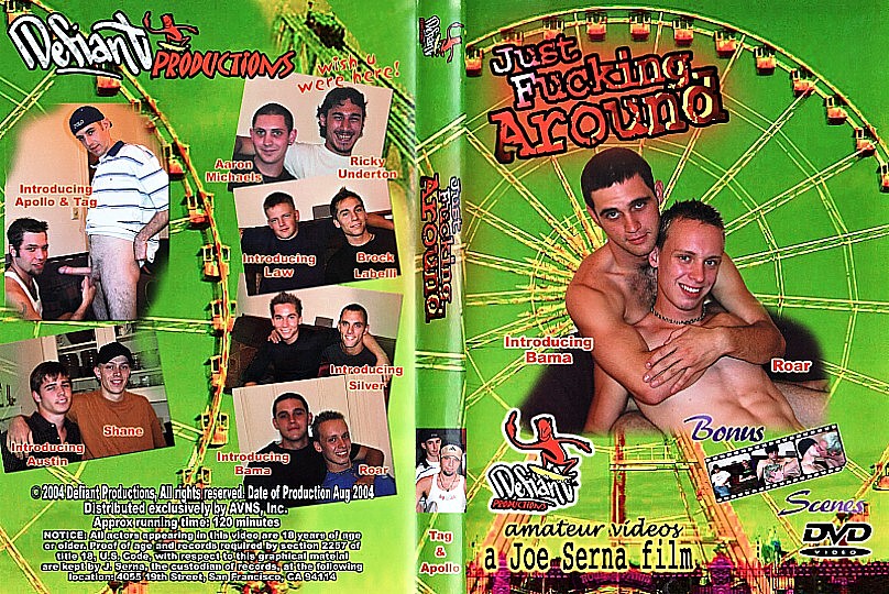 Just Fucking Around /    (Joe Serna, Defiant Productions) [2004 ., Amateur, Twink, Anal, Oral, Wanking, Rimming, Safe Sex, DVDRip]