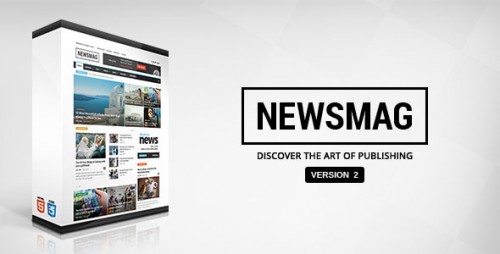 Newsmag v2.3.1 - Themeforest News Magazine Newspaper product picture