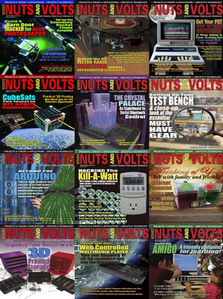 Nuts and Volts №1-12 (2015). Архив 2015