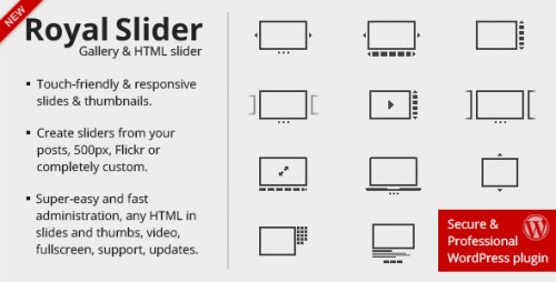 RoyalSlider v3.3.0 - Touch Content Slider for WordPress product photo