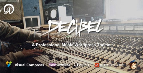 Nulled Decibel v1.7.4 - Professional Music WordPress Theme  