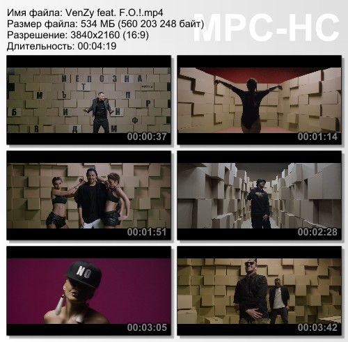 VenZy feat. F.O.! -   (Ultra HD 4K) (2015)