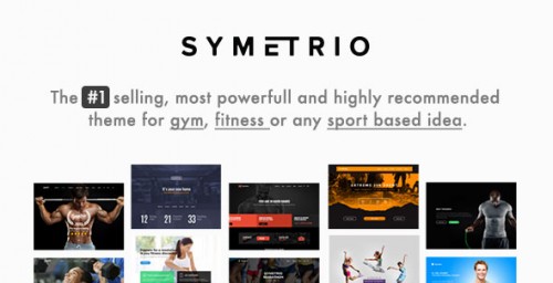 Symetrio v4.5 - Gym & Fitness WordPress Theme  