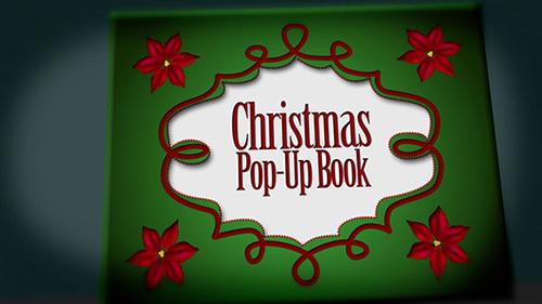 Christmas Pop Up Book - After Effects Template (FluxVfx)