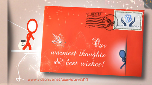Inkman Christmas Holiday card - Project for After Effects (Videohive)