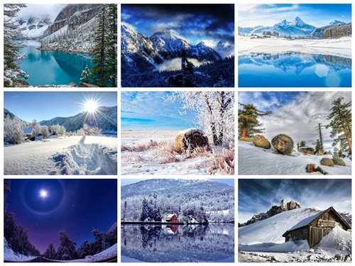 75 Winter Landscapes HD Wallpapers