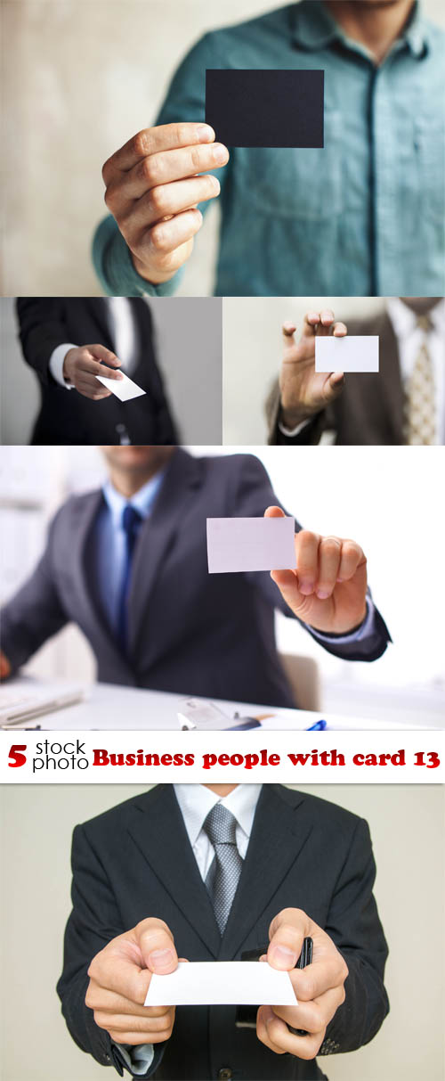 Photos - Business people with card 13