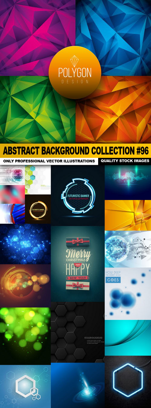 Abstract Background Collection #96 - 20 Vector