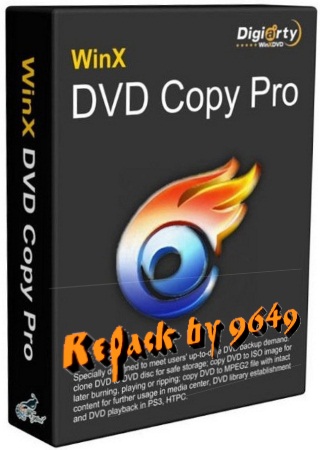 WinX DVD Copy Pro 3.7.2 RePack & Portable by 9649