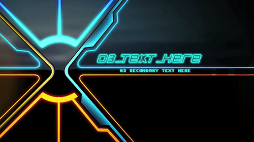 Tron Ignition - After Effects Template (BlueFX)