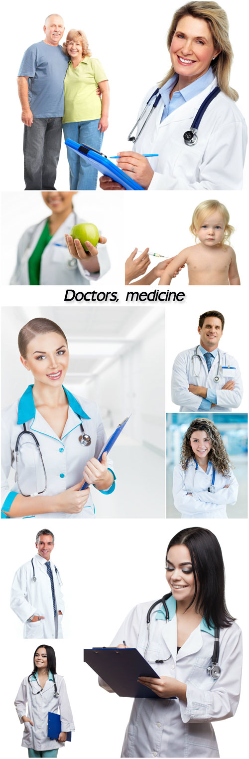Doctors, medicine, men and women
