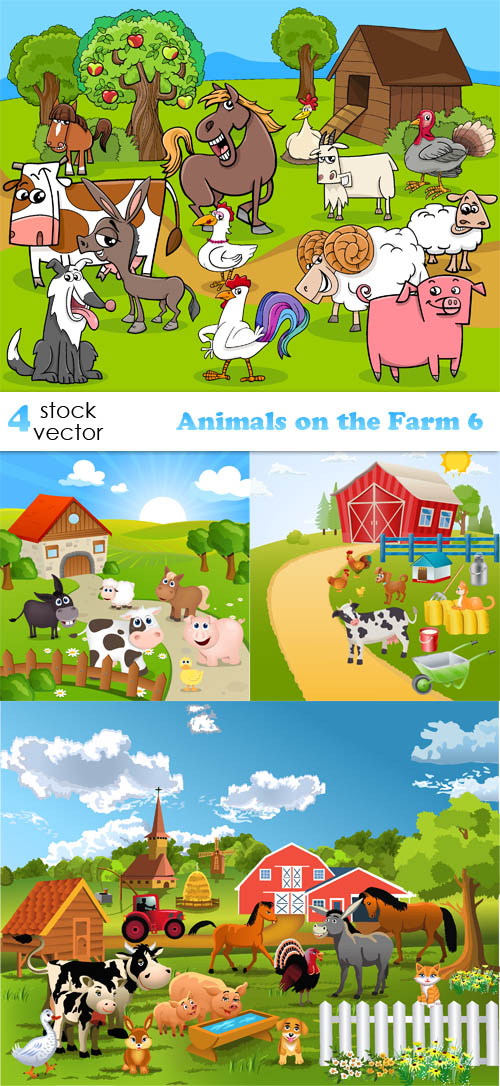 Vectors - Animals on the Farm 6