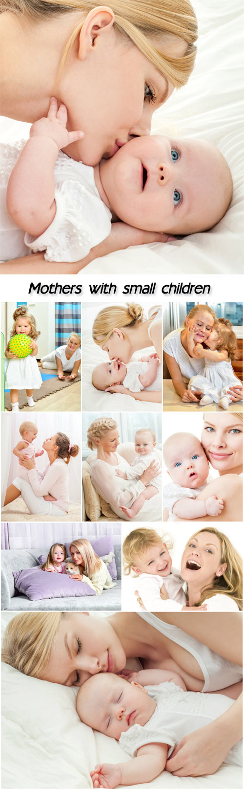 Young mothers with small children