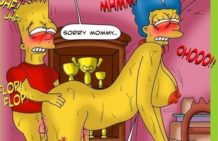 Marge Simpson sex with Bart