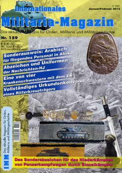 Internationales Militaria-Magazin 2013-01/02 (159)