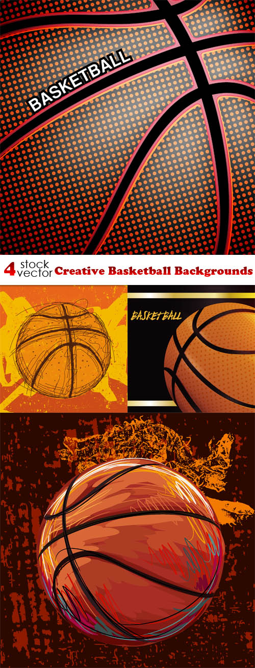 Vectors - Creative Basketball Backgrounds