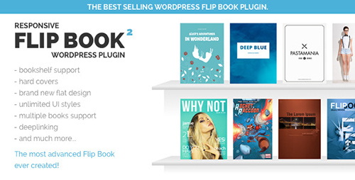 Nulled Responsive FlipBook WordPress Plugin v2.1.4 product cover