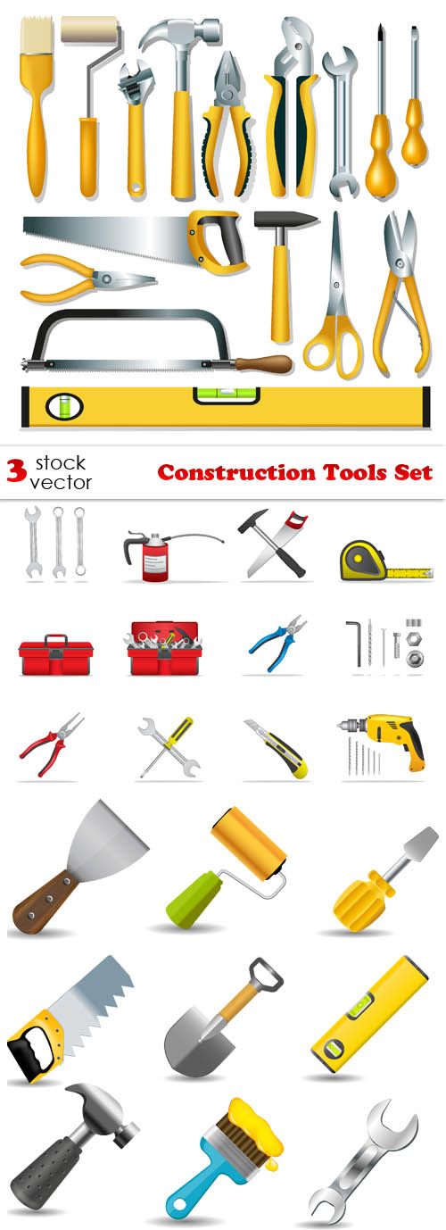 Vectors - Construction Tools Set