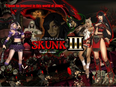 Real-time 3D Total Violation fFntasy “SKUNK III” Godkiller Comic