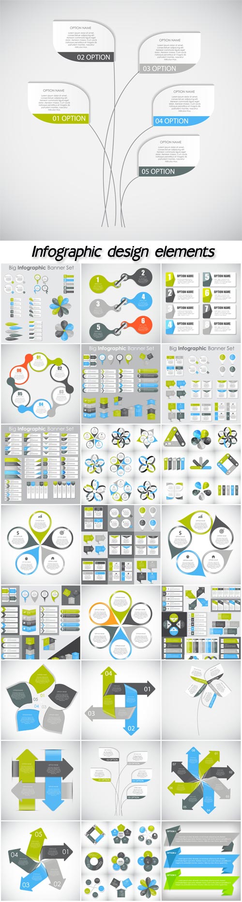 Infographic design elements for your business, vector illustration