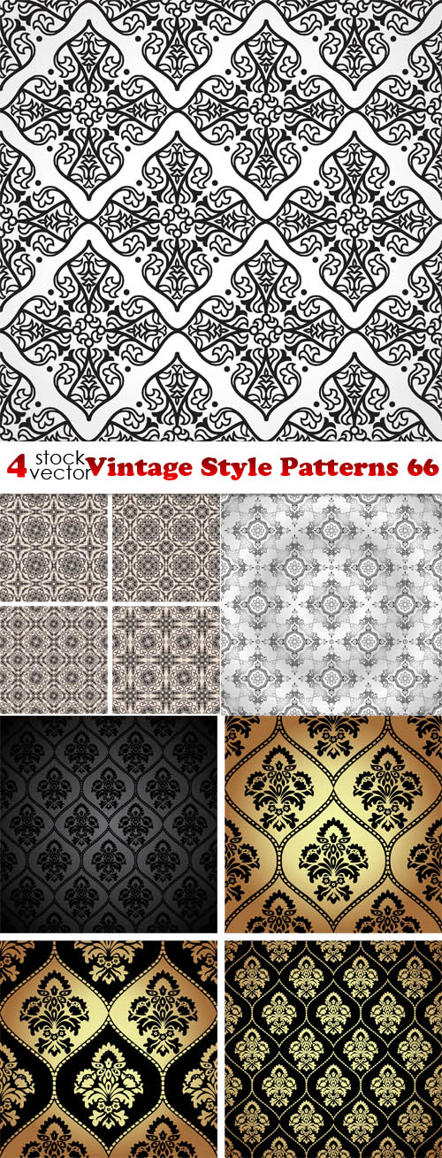 Vectors - Vintage Style Patterns 66