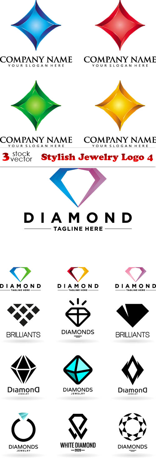 Vectors - Stylish Jewelry Logo 4