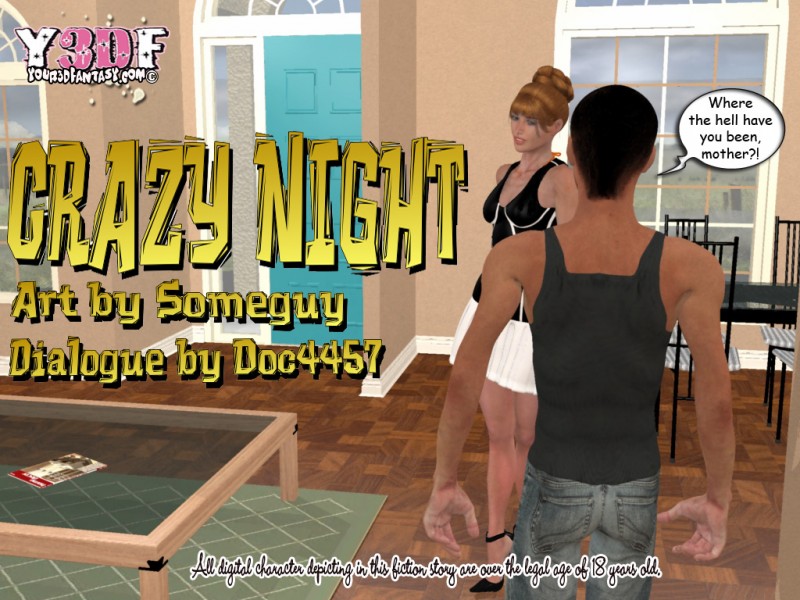 Y3DF - Crazy Night Comic