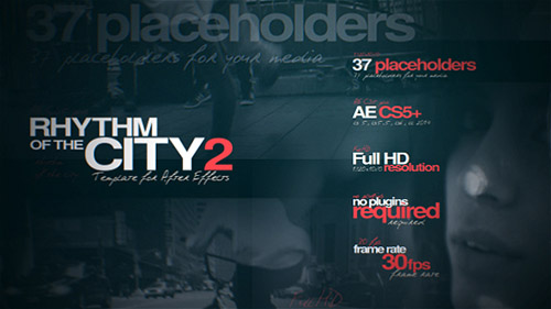 Rhythm of the City 2 - Project for After Effects (Videohive)
