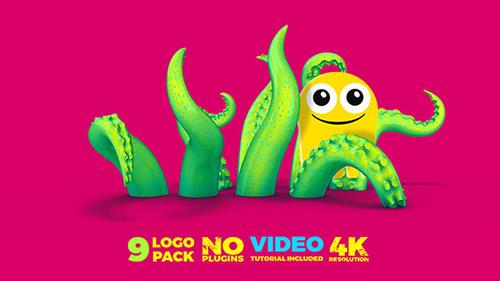 9 Logo Pack - Project for After Effects (Videohive)