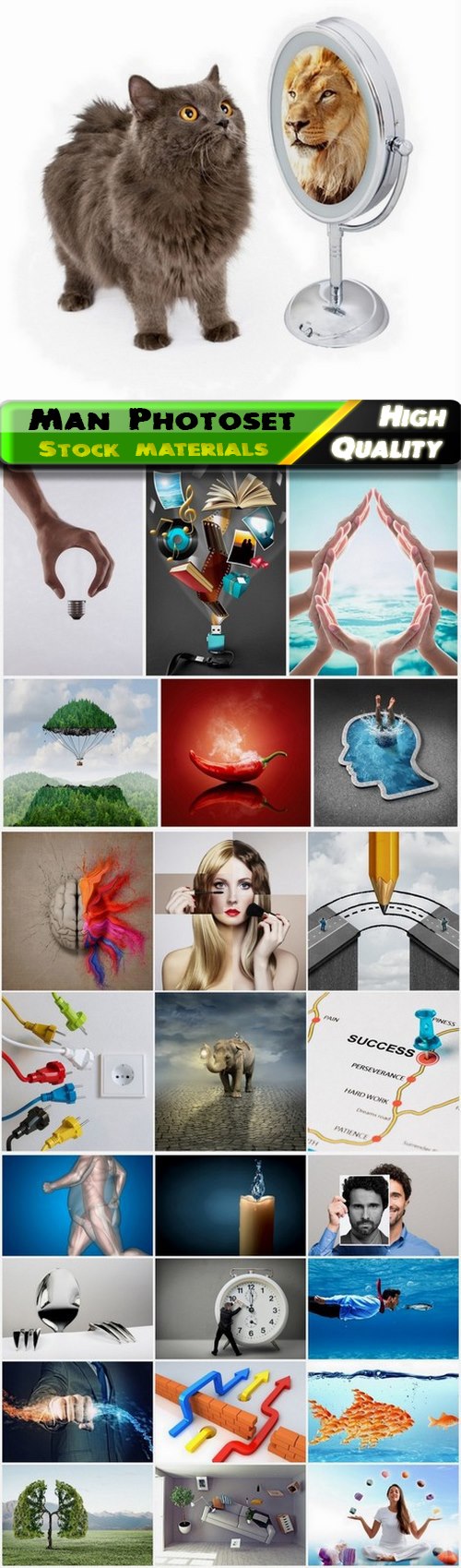 Interesting conceptual and creative images - 25 HQ Jpg