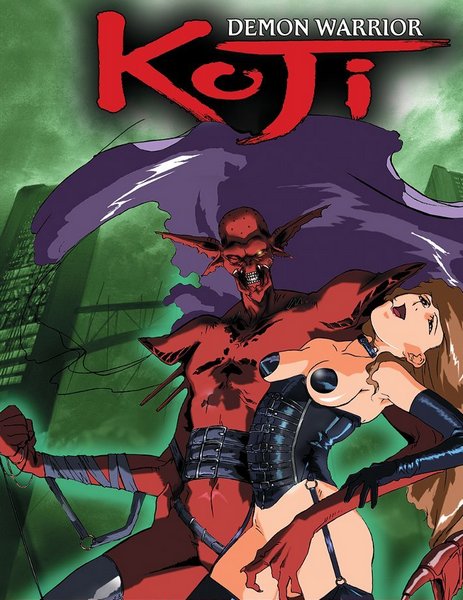Demon Warrior Koji / Kairauku Satsujin Chousakan Koji /     (Yasunori Urata, Phoenix Entertainment, Maeda Toshio) (ep. 1-3 of 3) [uncen] [1999 ., Demons, Horror, Law and Order, Violence, DVDRip] [jap/eng/rus]