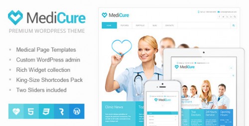 Nulled MediCure v1.4.1 - Health & Medical WordPress Theme  