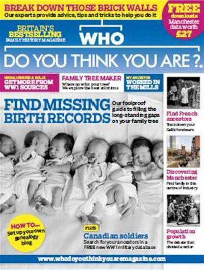 Who Do You Think You Are - March 2016