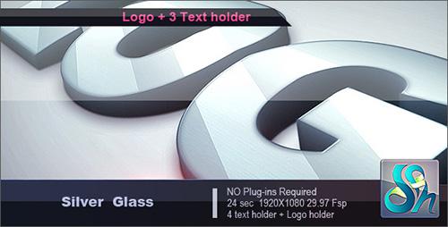 Silver Glass Logo - Project for After Effects (Videohive)