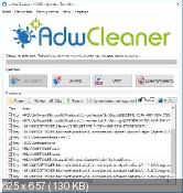 AdwCleaner 5.016 - уничтожение нежелательных панелей инструментов в обозревателях интернета