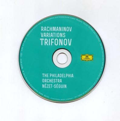 Trifonov Daniil – Rachmaninov Variations (The Philadelphia Orchestra, Yannick Nezet-Seguin) / 2015 DG