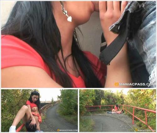 OldPerverts / Maniacpass - E062 Outdoor Bj And Shaved Cunt Fuck (2012/SD)