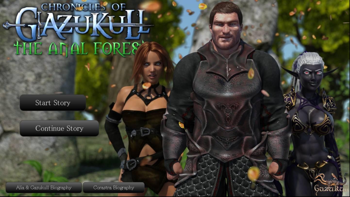 Gazukull - The Chronicles of Gazukull The Anal Forest eng game